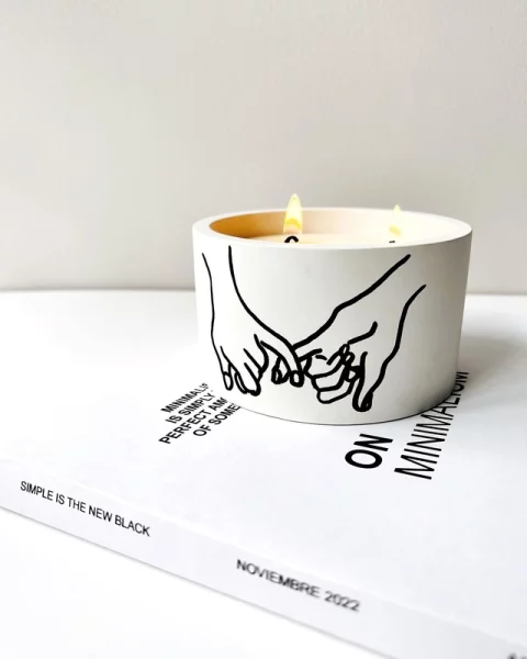 Zoe Studio Velas artesanales hechas a mano